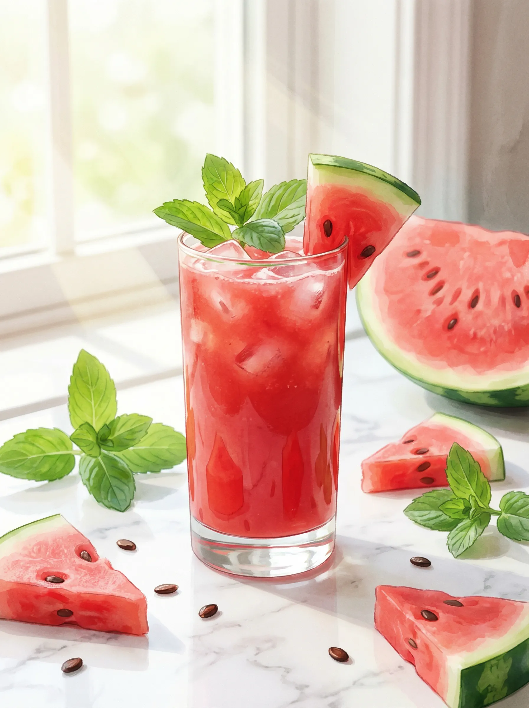 富含番茄红素的西瓜饮品 - 吃瓜黑料