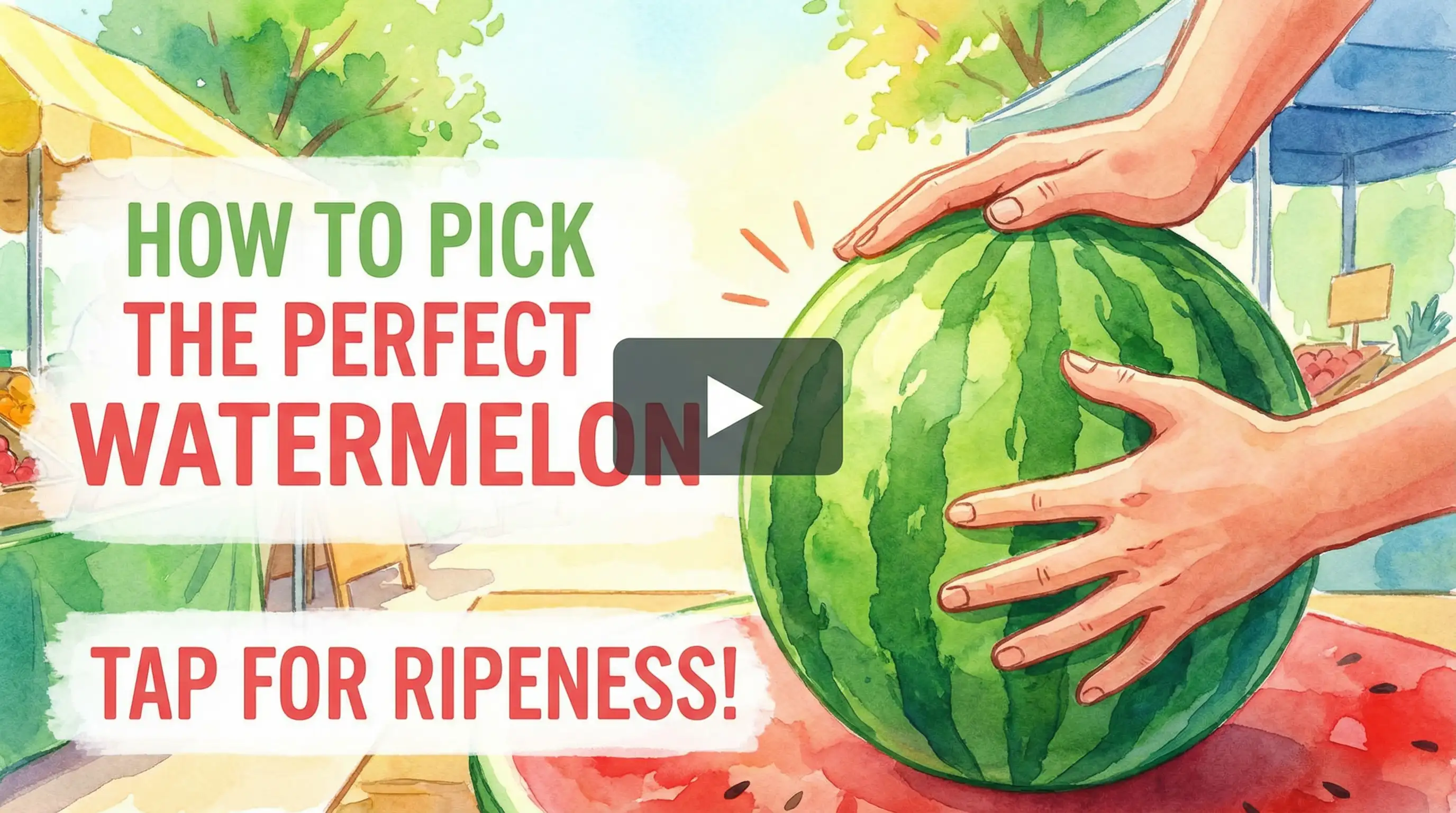 掂量西瓜重量的选瓜技巧 - 吃瓜黑料